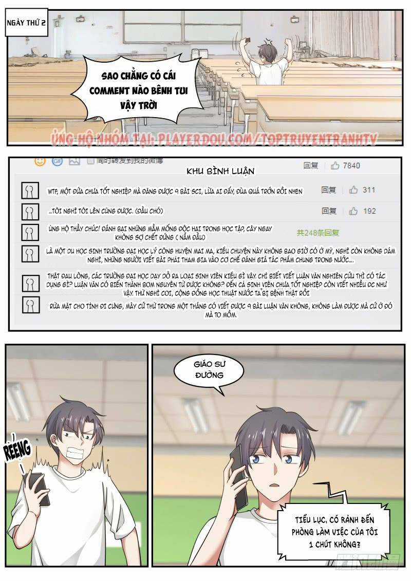 Hệ Thống Khoa Học Kỹ Thuật Đen Tối Của Học Bá Chapter 18 trang 2