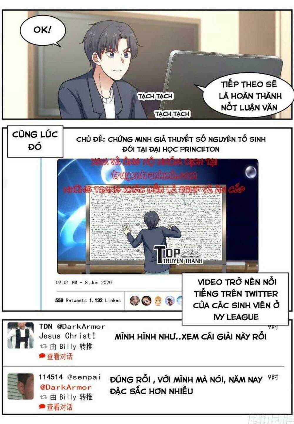 Hệ Thống Khoa Học Kỹ Thuật Đen Tối Của Học Bá Chapter 57 trang 10