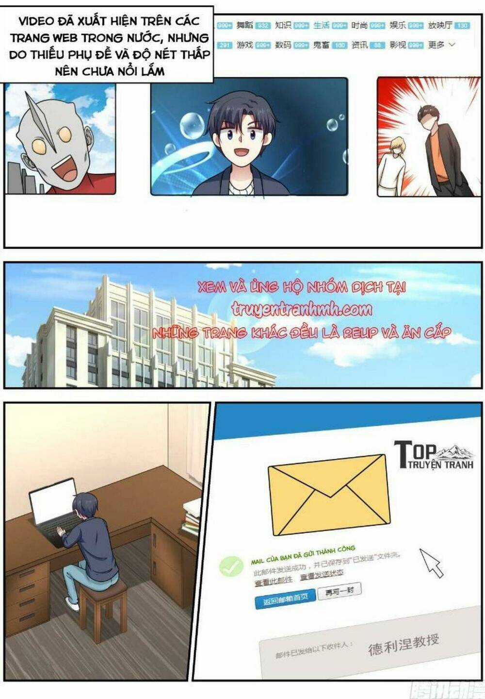 Hệ Thống Khoa Học Kỹ Thuật Đen Tối Của Học Bá Chapter 57 trang 11