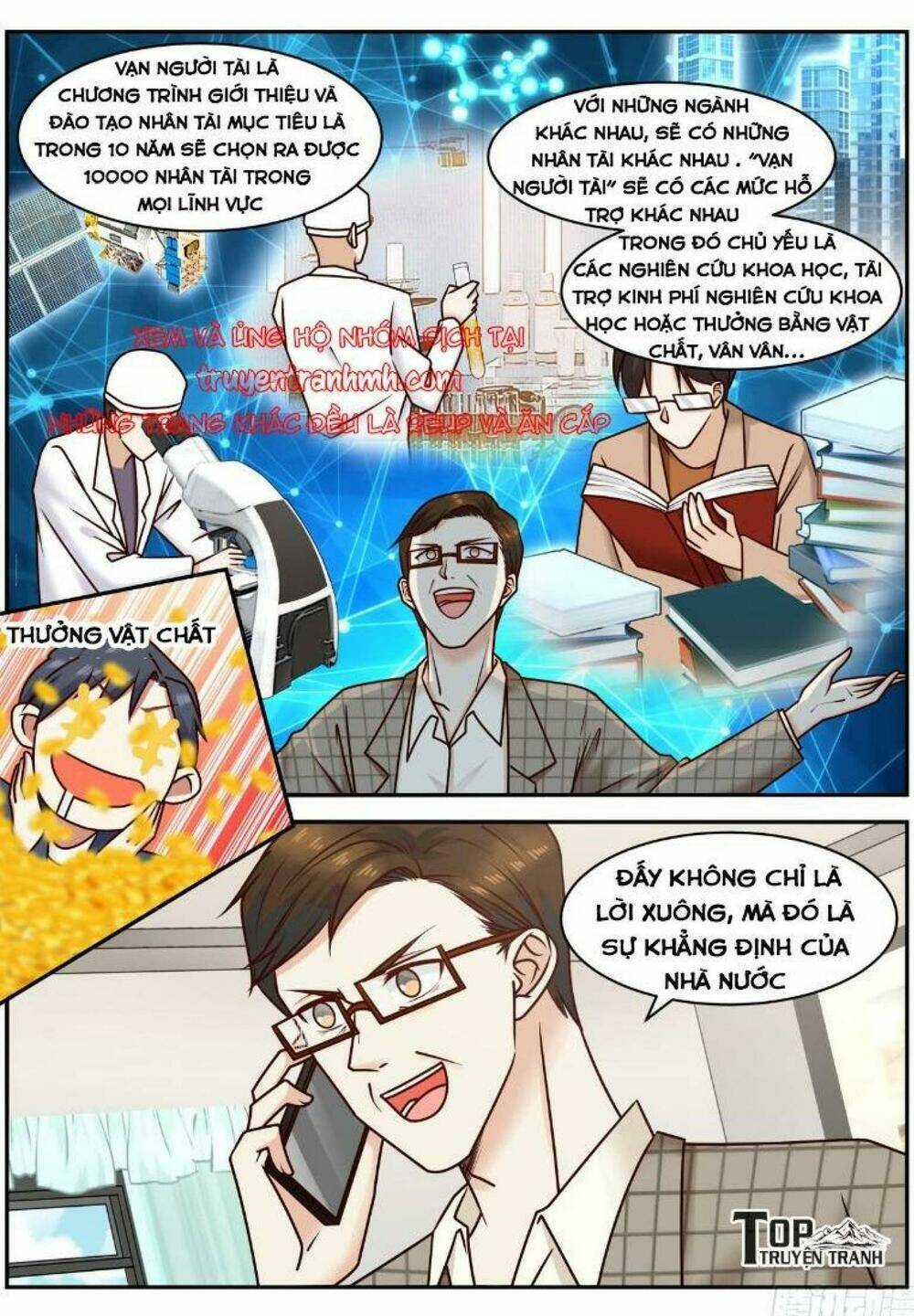 Hệ Thống Khoa Học Kỹ Thuật Đen Tối Của Học Bá Chapter 57 trang 7