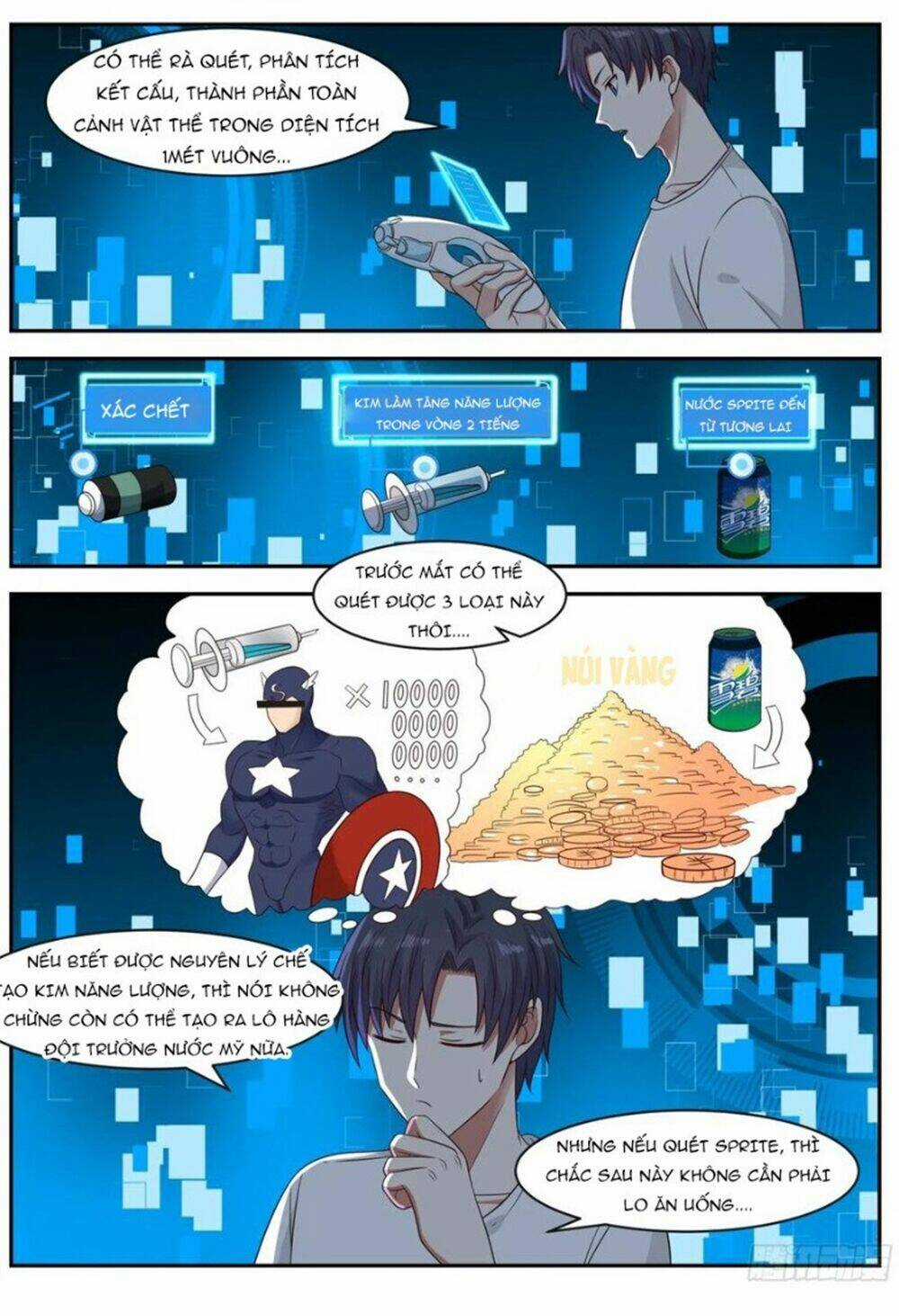 Hệ Thống Khoa Học Kỹ Thuật Đen Tối Của Học Bá Chapter 81 trang 3