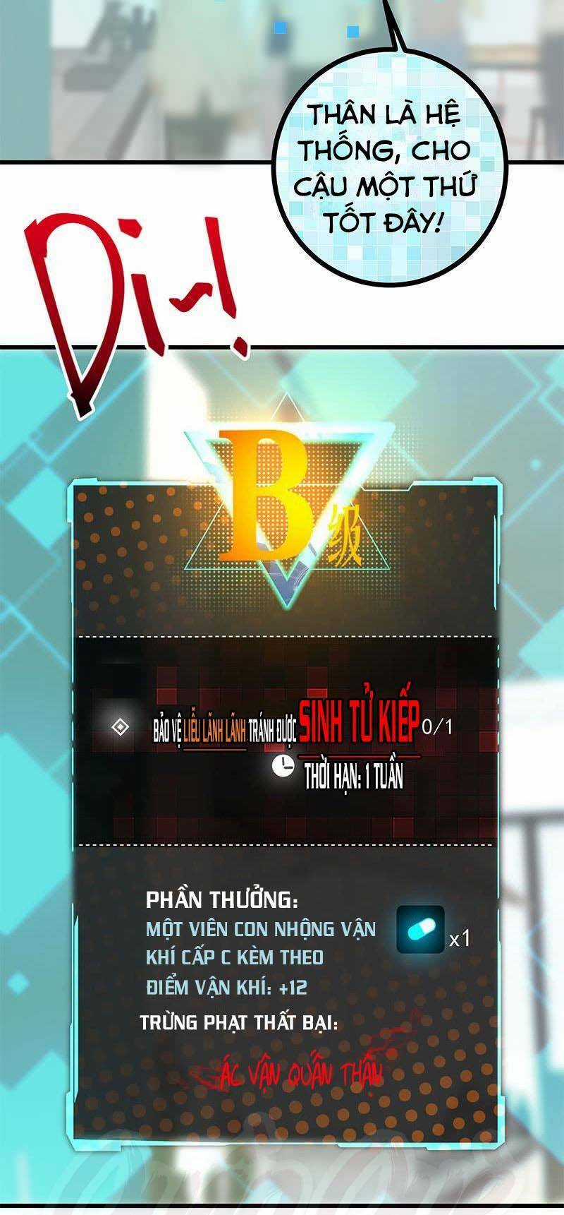 Hệ Thống Vận Khí Mạnh Nhất Chapter 5 trang 12