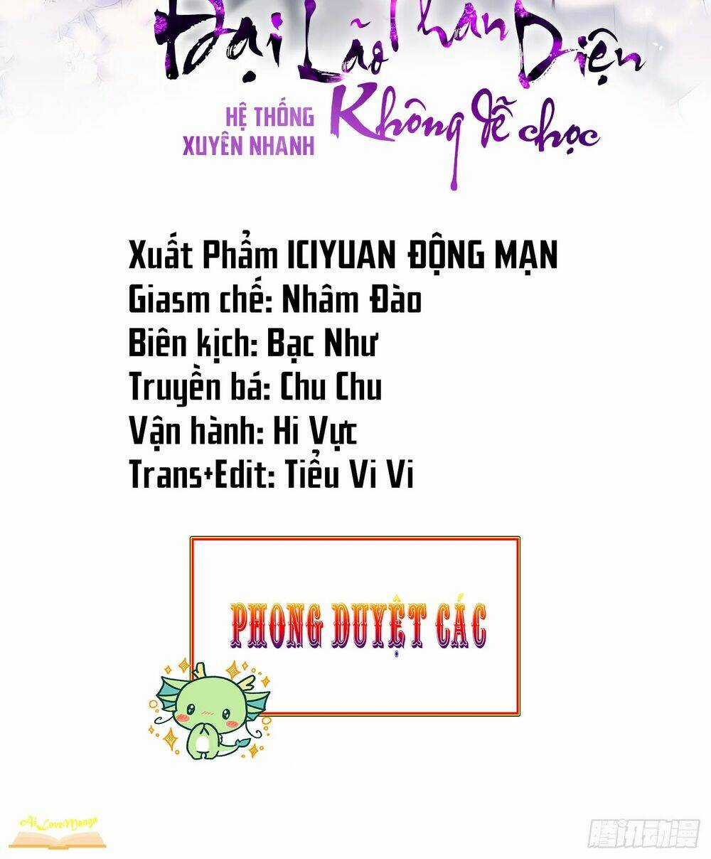 Hệ Thống Xuyên Nhanh: Ác Nam Không Dễ Chọc Chapter 33 trang 1