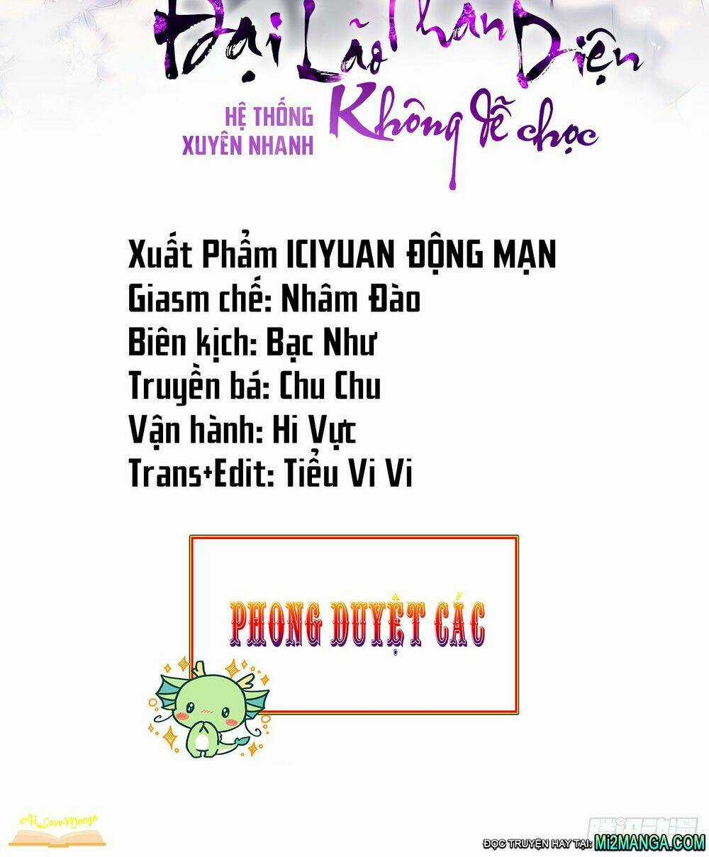 Hệ Thống Xuyên Nhanh: Ác Nam Không Dễ Chọc Chapter 35 trang 1