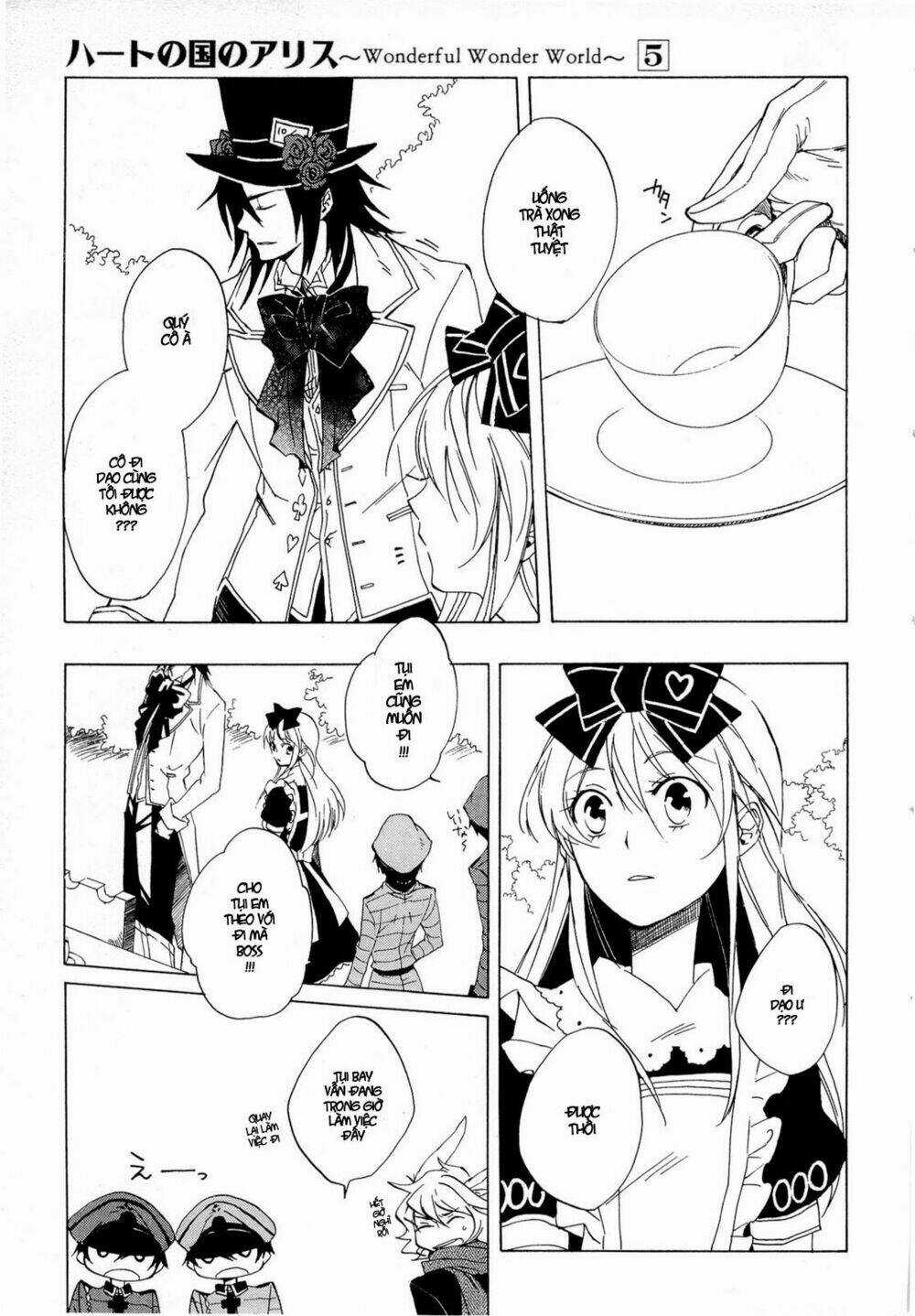 Heart No Kuni No Alice Chapter 30 trang 13