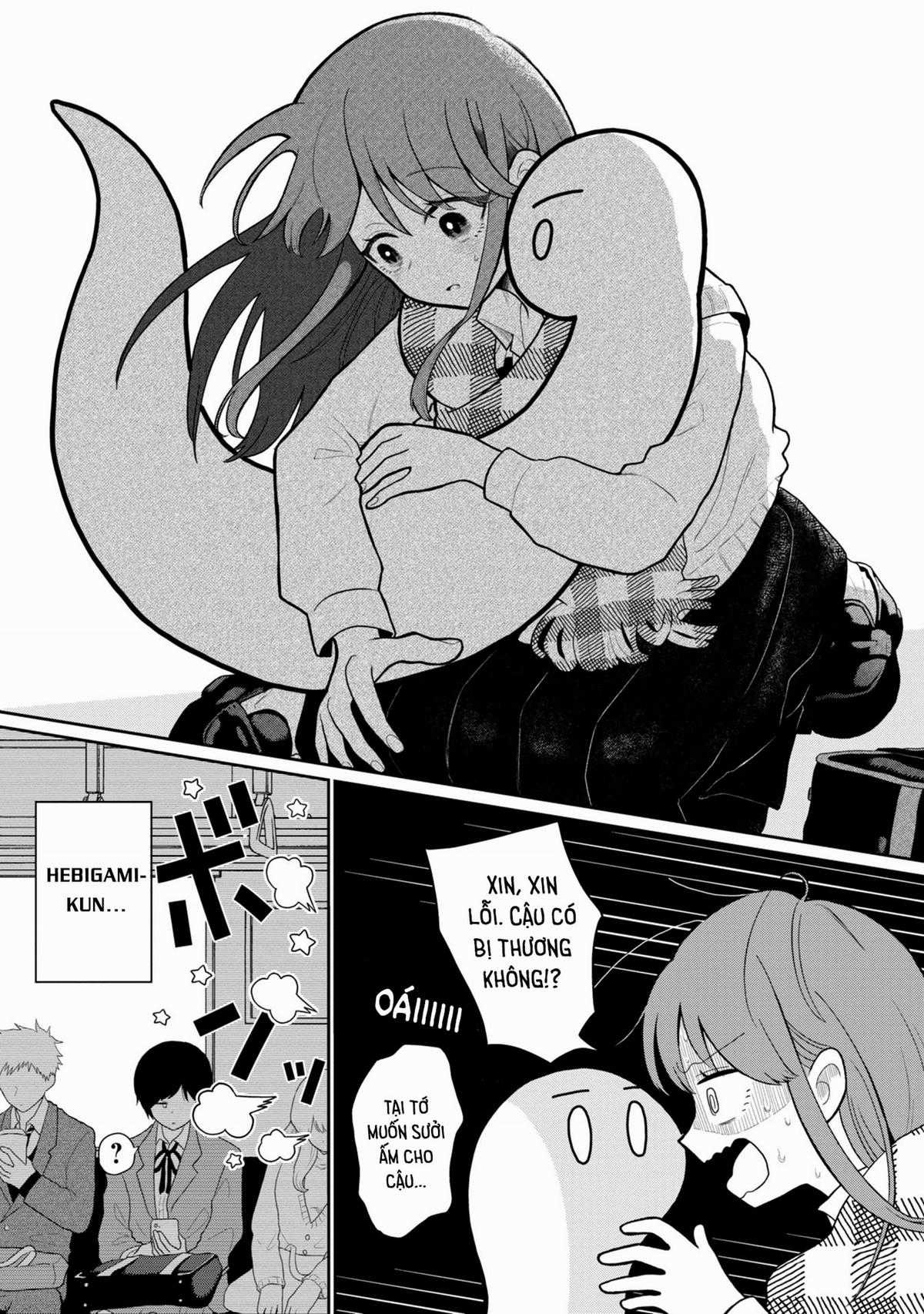 Hebigami-kun wa samui to henshin shichau kara Chapter 0 trang 10