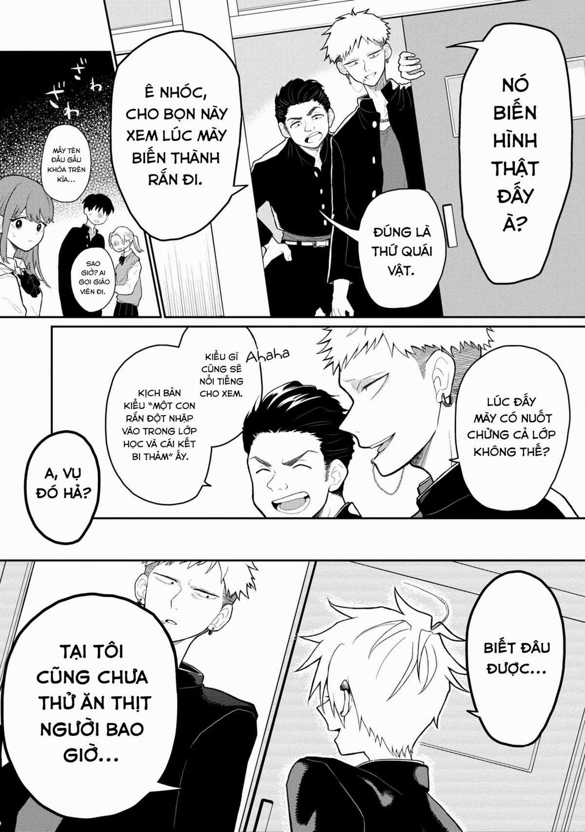 Hebigami-kun wa samui to henshin shichau kara Chapter 0 trang 5