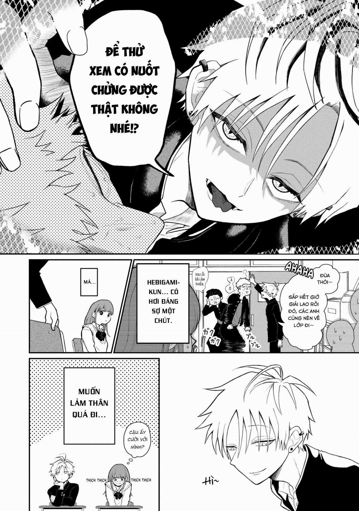 Hebigami-kun wa samui to henshin shichau kara Chapter 0 trang 6