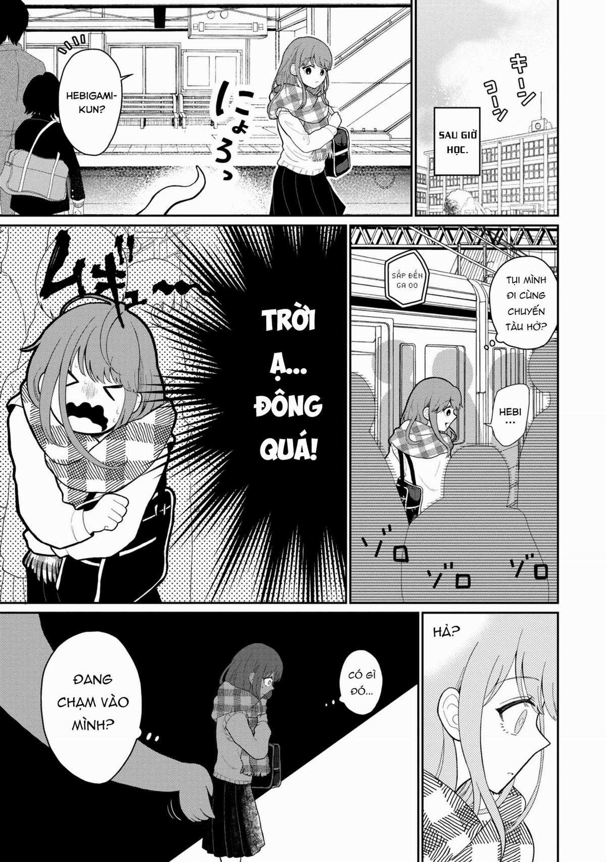 Hebigami-kun wa samui to henshin shichau kara Chapter 0 trang 7