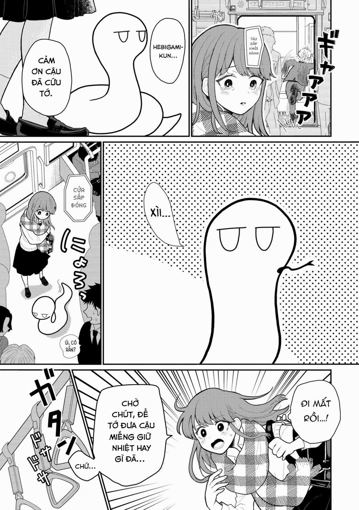 Hebigami-kun wa samui to henshin shichau kara Chapter 0 trang 9