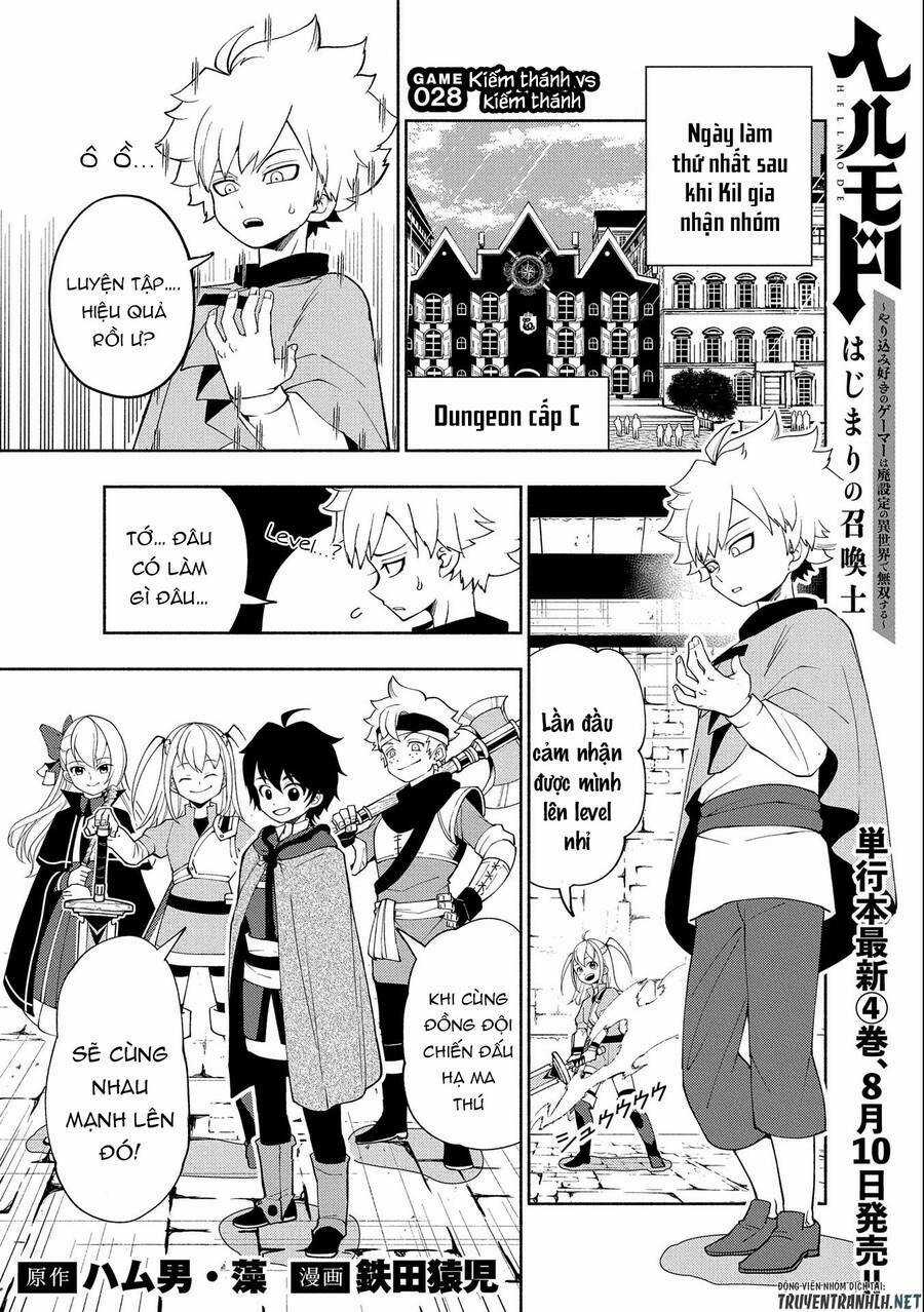 Hell Mode: Yarikomi Suki No Gamer Wa Hai Settei No Isekai De Musou Suru Chapter 28 trang 2