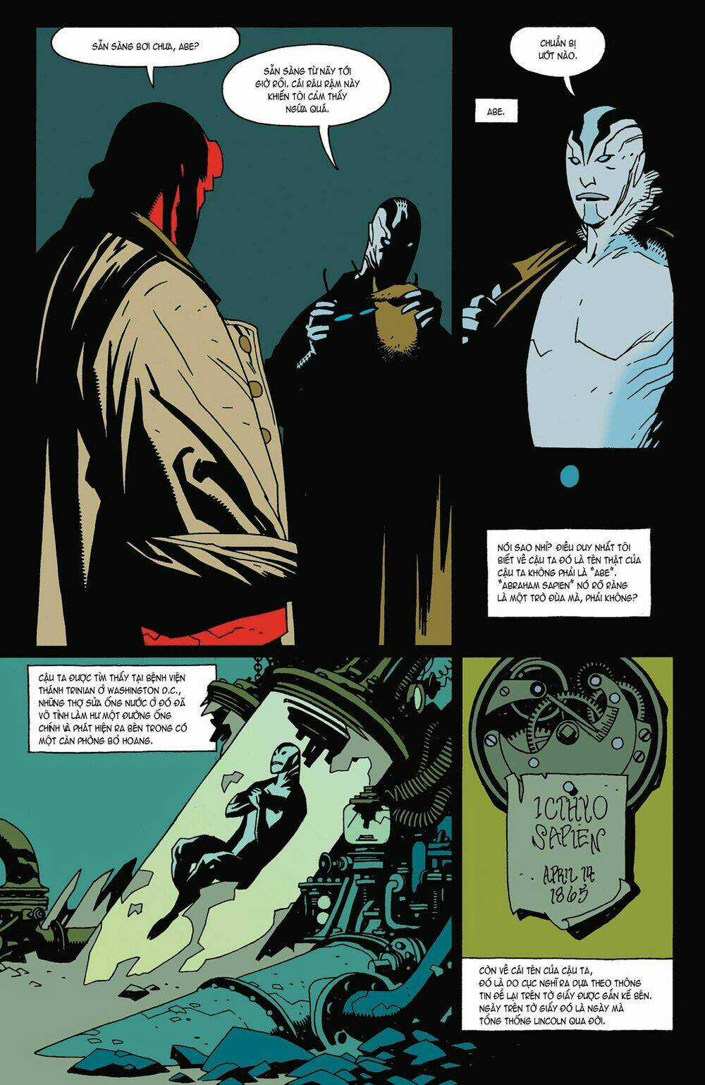 Hellboy Chapter 2 trang 10