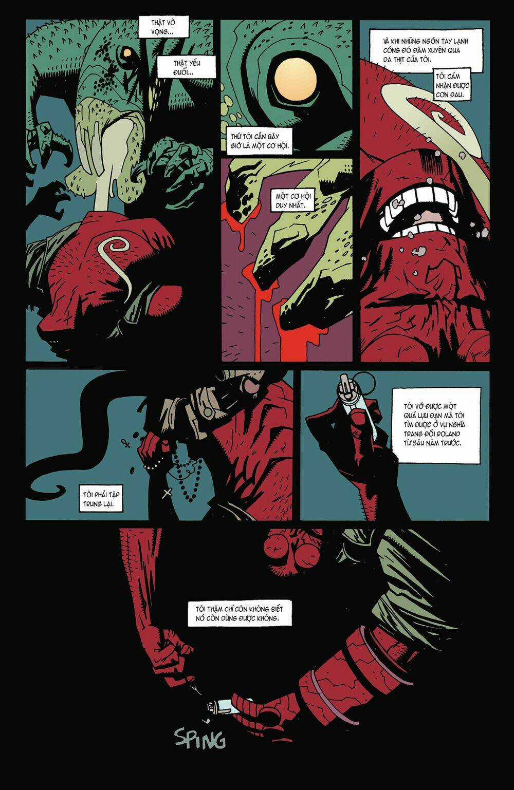 Hellboy Chapter 4 trang 4