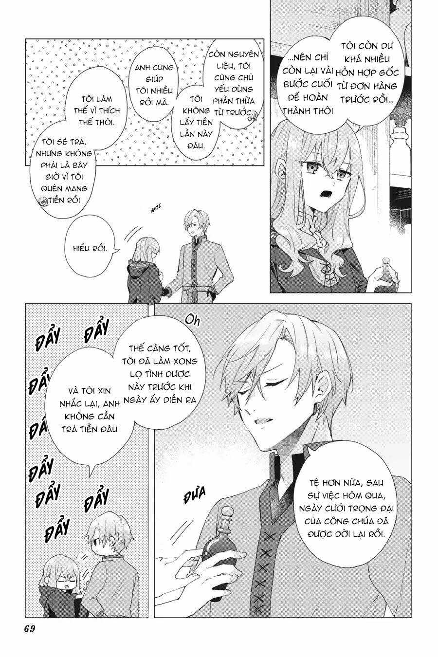 hello, i am a witch, and my crush wants me to make a love potion! Chapter 13 trang 3