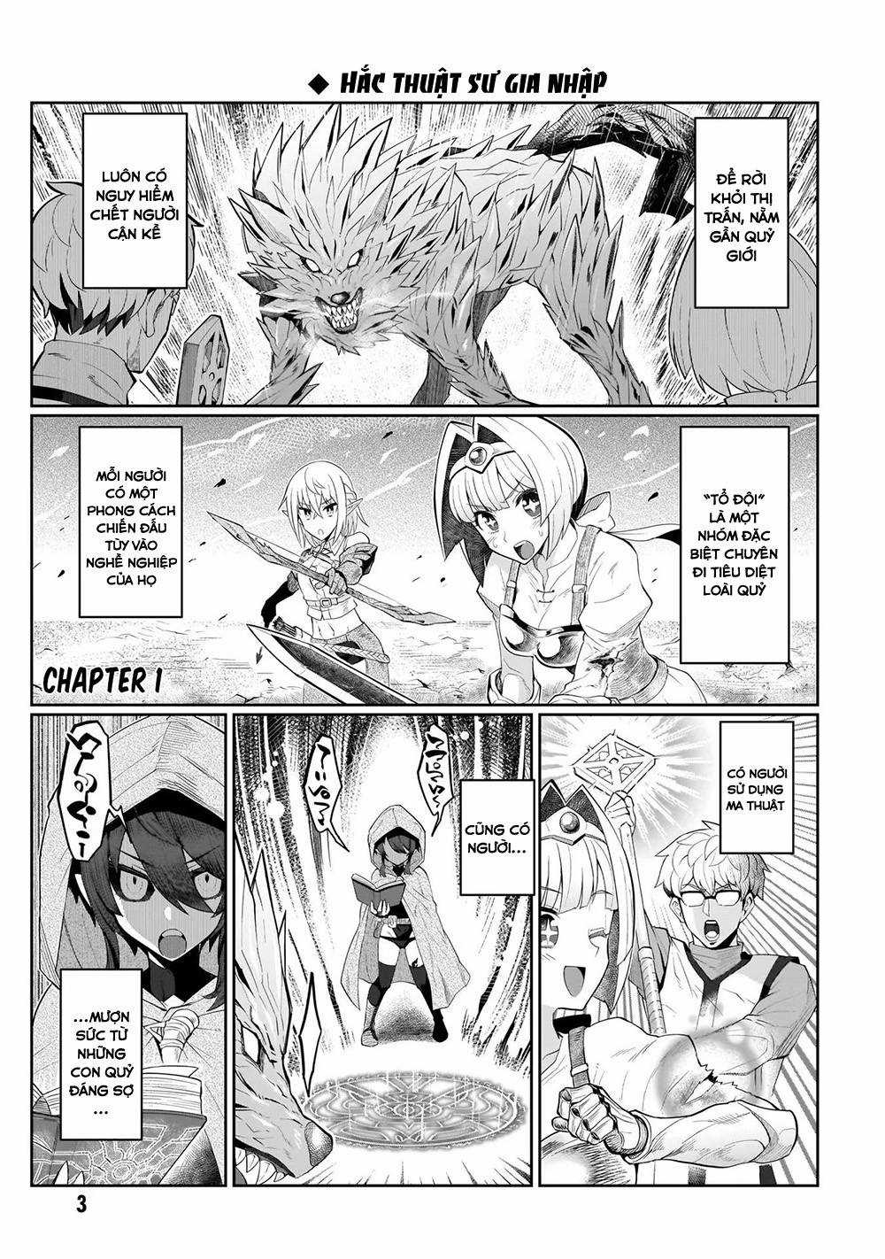 Hẹn Hò Cùng Hắc Thuật Sư Chapter 1 trang 5