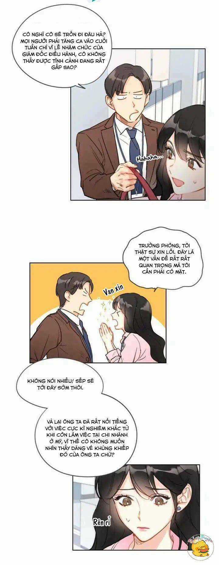 Hẹn Hò Nơi Công Sở Chapter 2 trang 4