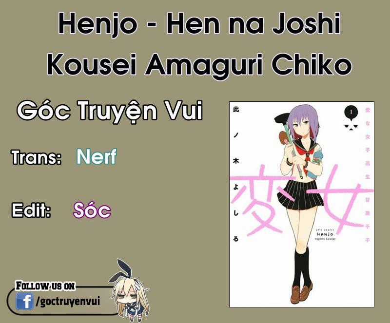 Henjo - Hen Na Joshi Kousei Amaguri Chiko Chương 1 trang 1