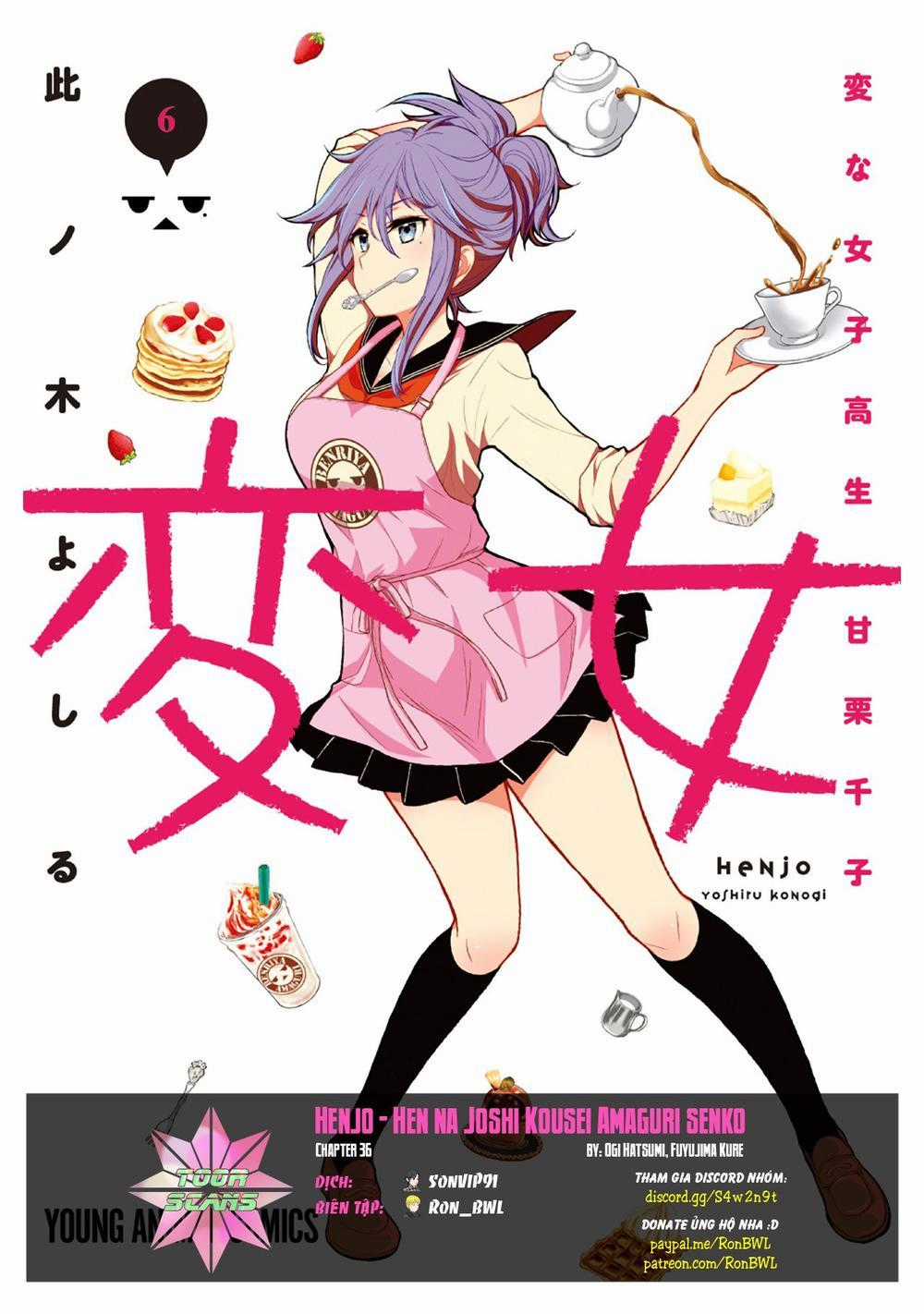 Henjo - Hen Na Joshi Kousei Amaguri Chiko Chương 36 trang 0