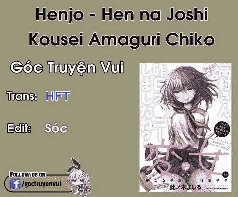 Henjo - Hen Na Joshi Kousei Amaguri Chiko Chương 6 trang 1