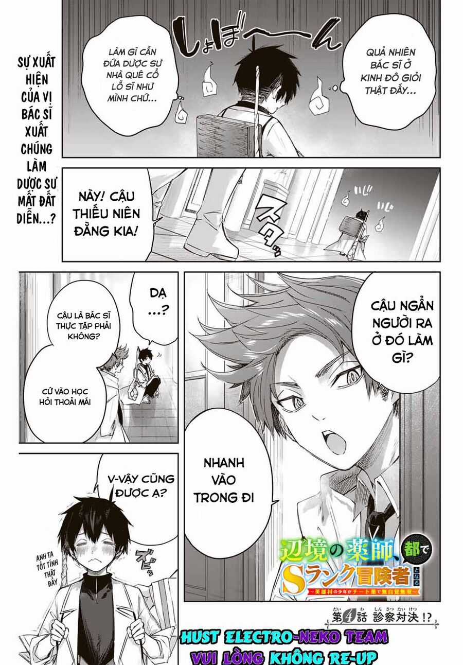Henkyou No Yakushi, Miyako De S Rank Boukensha To Naru Chapter 4 trang 3