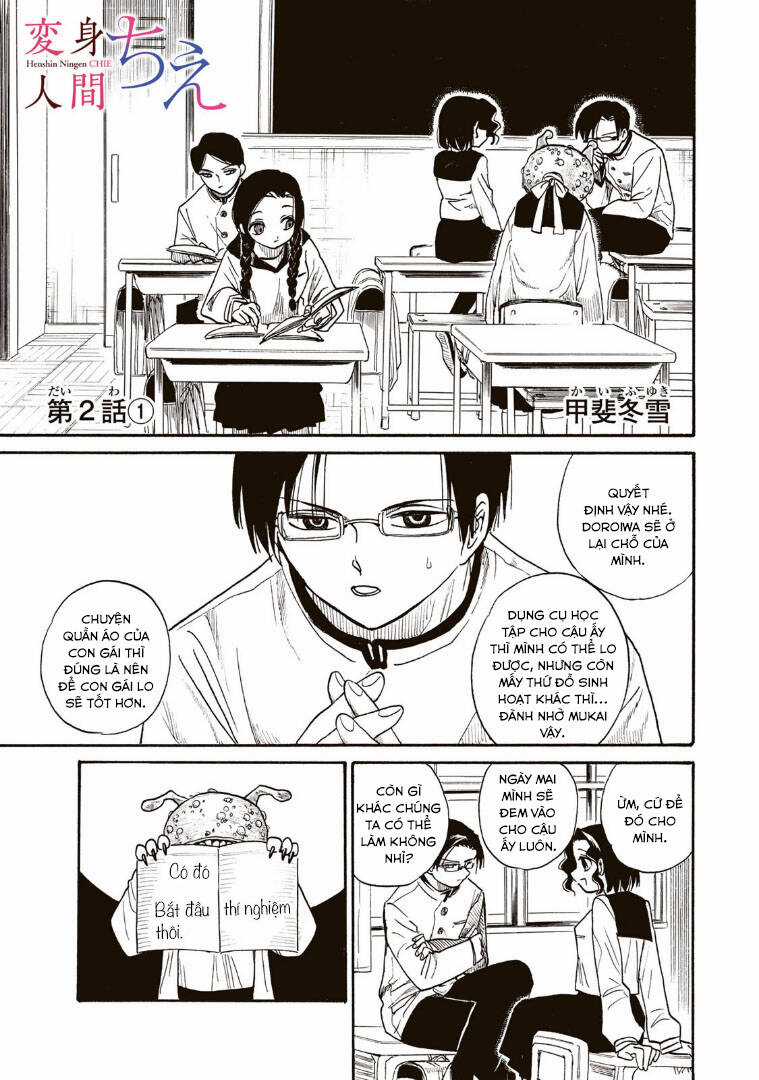 Henshin Ningen Chie Chapter 2.1 trang 2