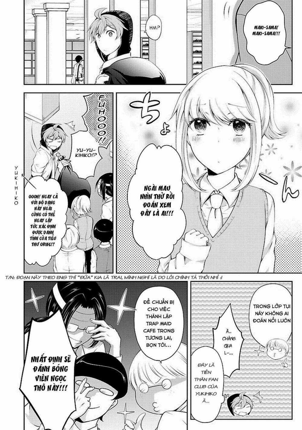 Hensokukei Quadrangle Chapter 15.2 trang 14