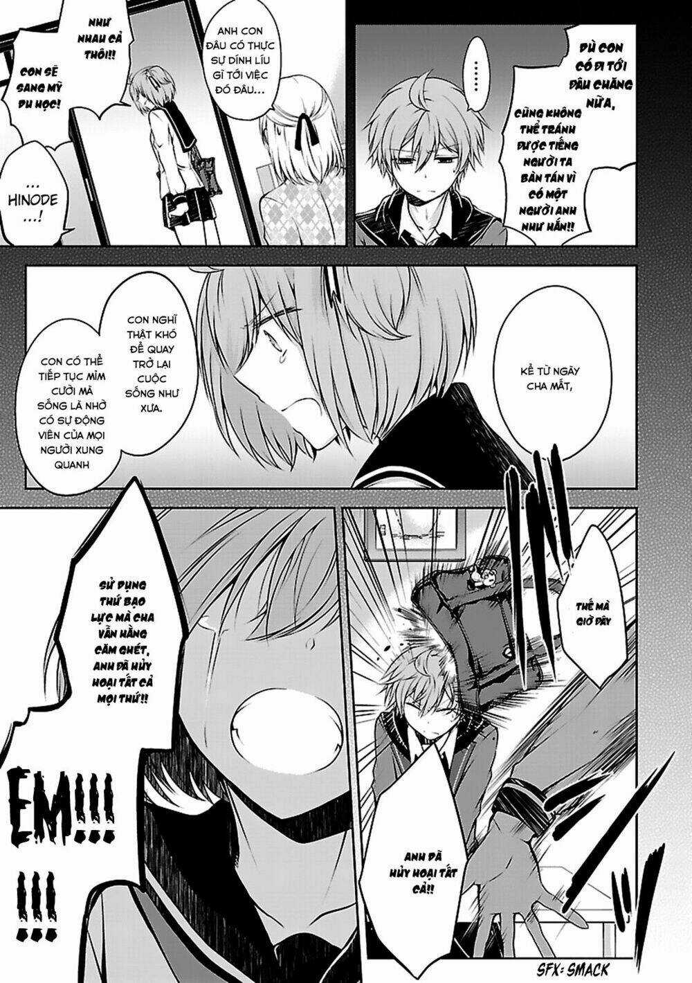Hensokukei Quadrangle Chapter 9 trang 18