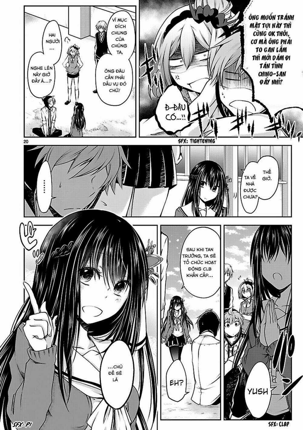 Hensokukei Quadrangle Chapter 9 trang 21