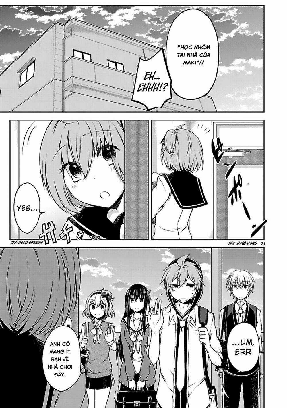 Hensokukei Quadrangle Chapter 9 trang 22