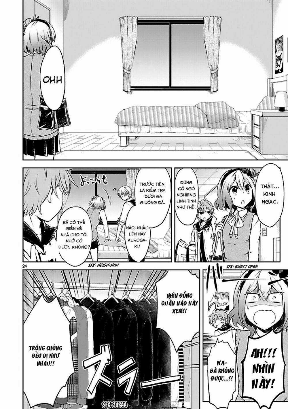 Hensokukei Quadrangle Chapter 9 trang 25
