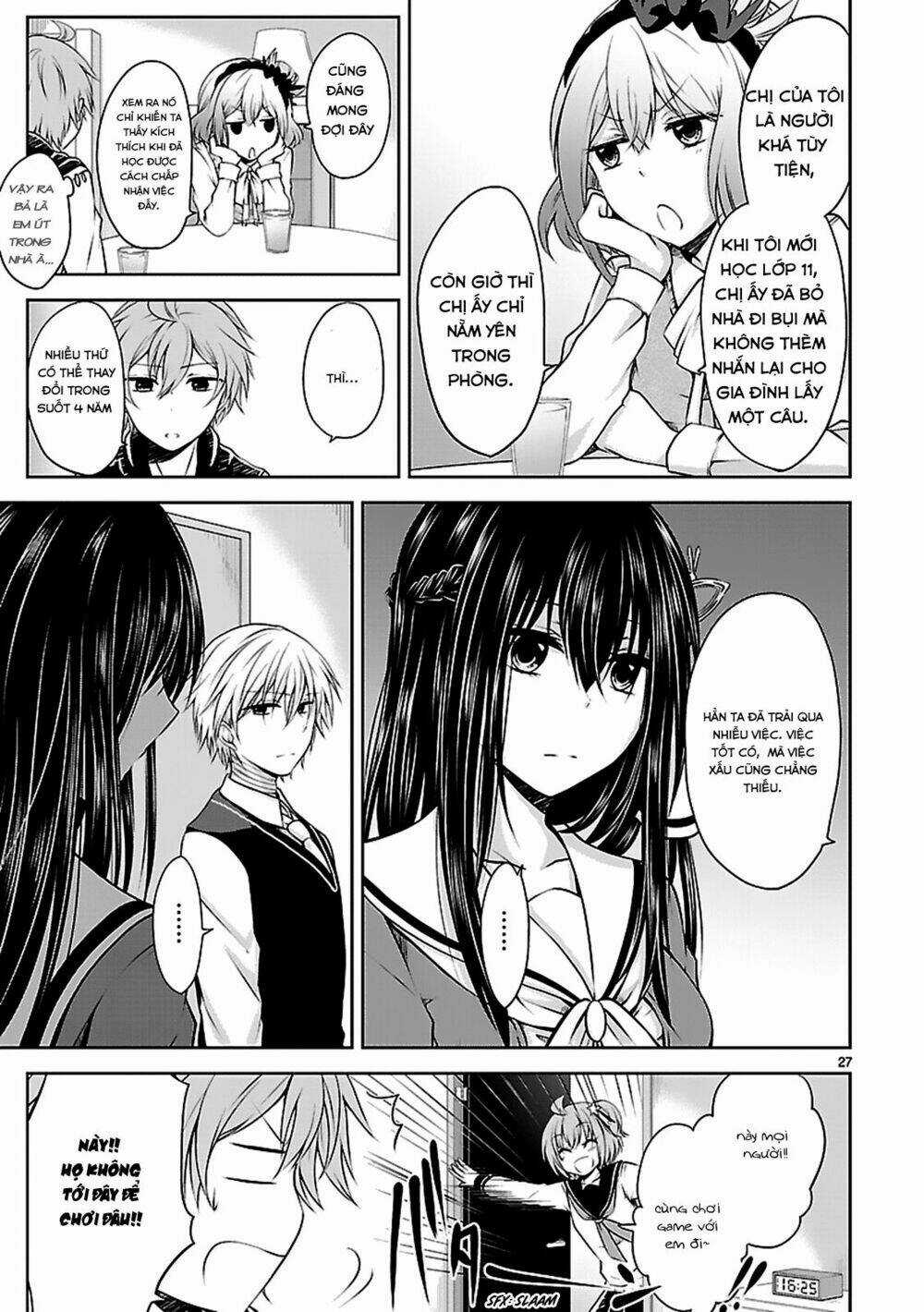 Hensokukei Quadrangle Chapter 9 trang 28