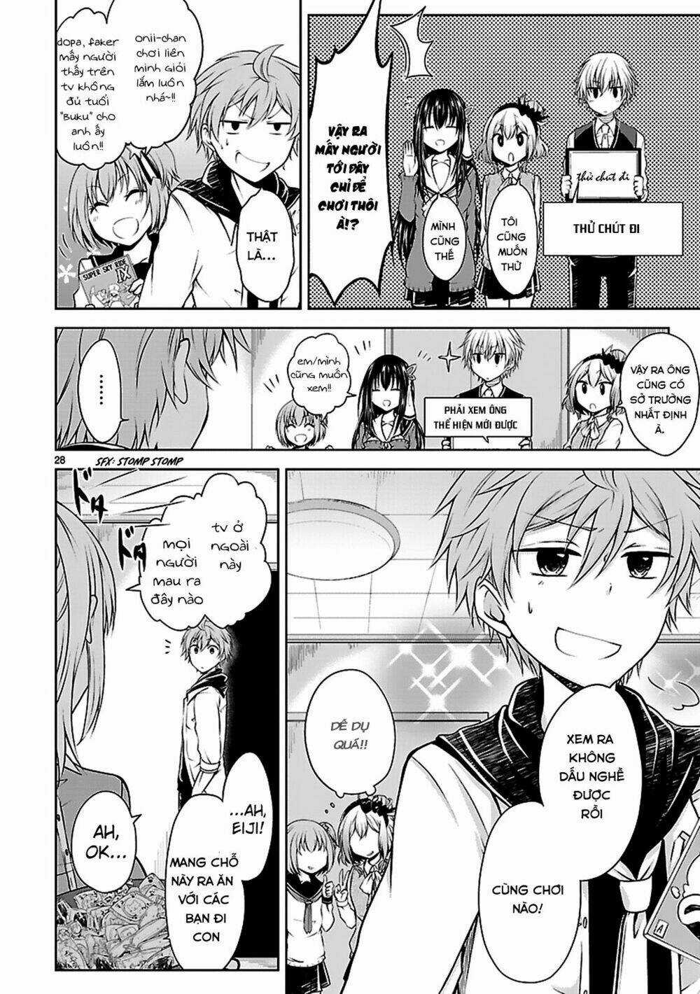 Hensokukei Quadrangle Chapter 9 trang 29