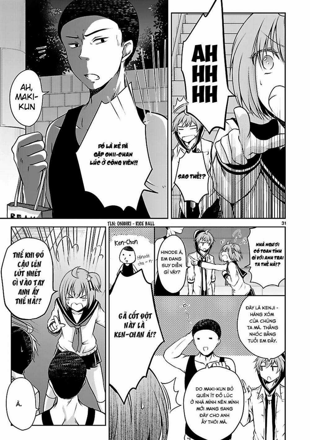 Hensokukei Quadrangle Chapter 9 trang 32