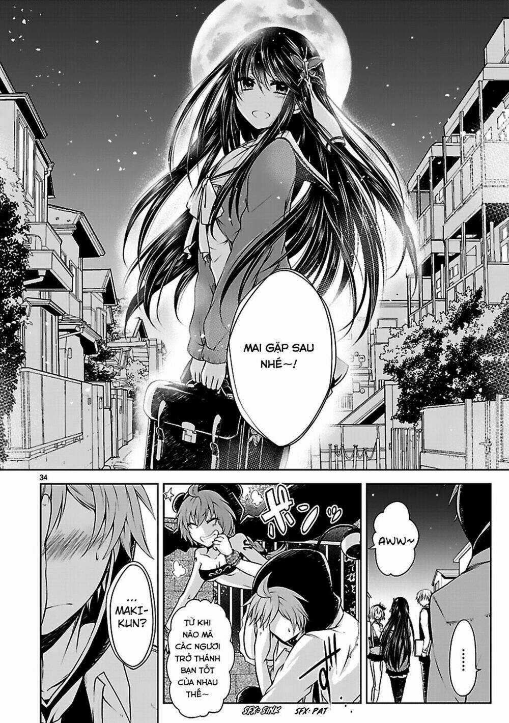 Hensokukei Quadrangle Chapter 9 trang 35