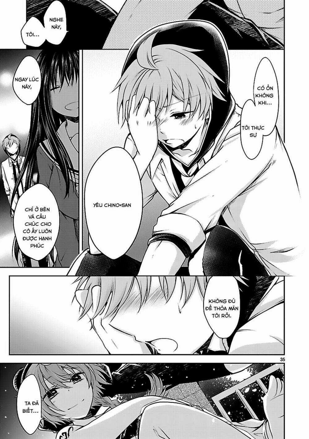 Hensokukei Quadrangle Chapter 9 trang 36