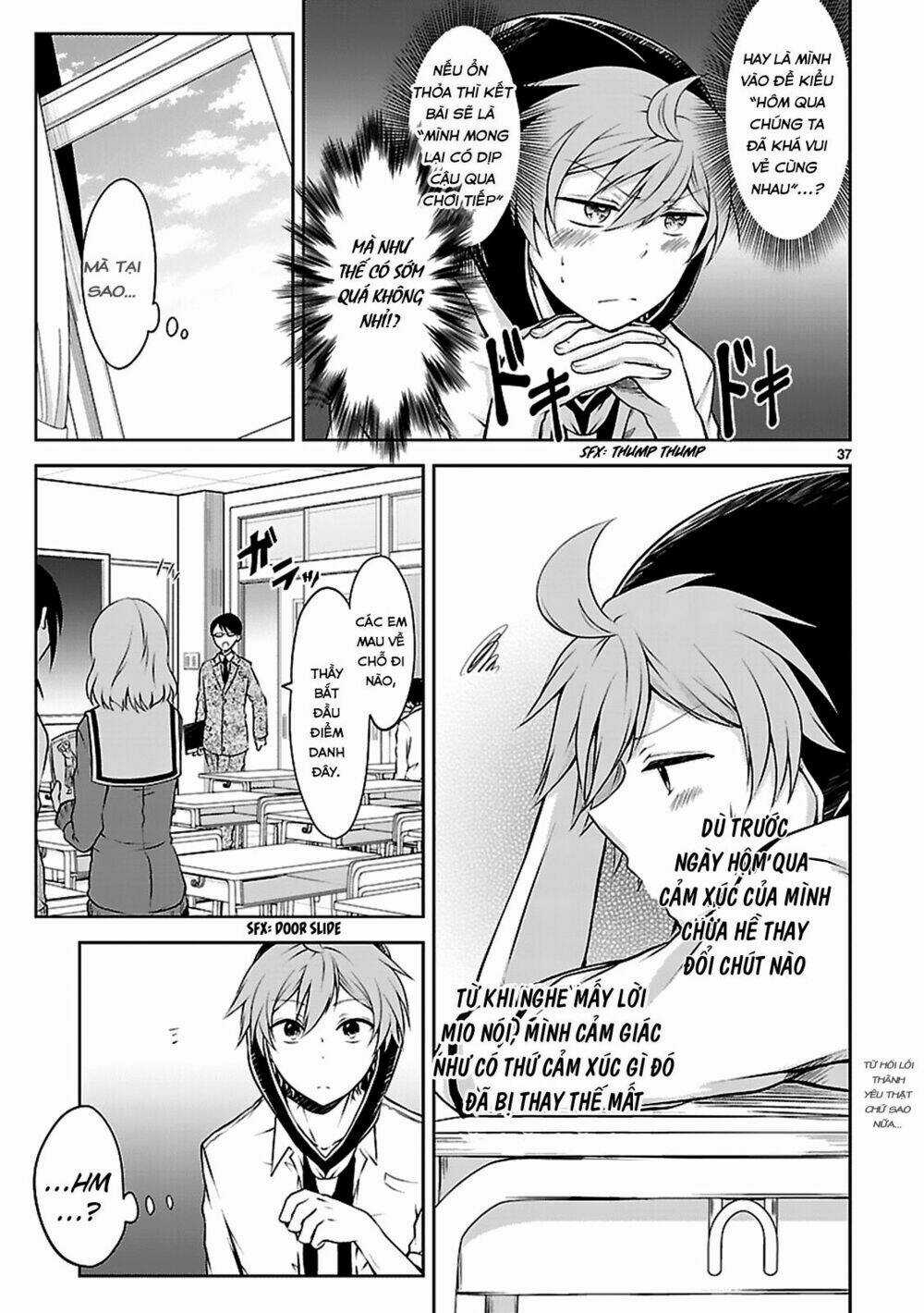 Hensokukei Quadrangle Chapter 9 trang 38