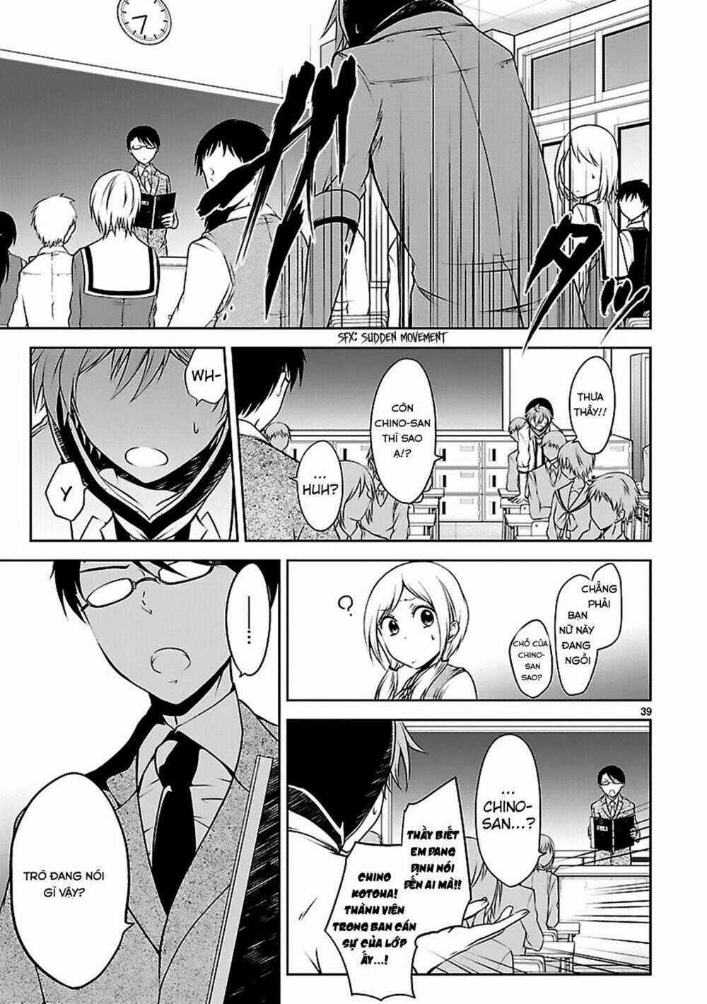 Hensokukei Quadrangle Chapter 9 trang 40