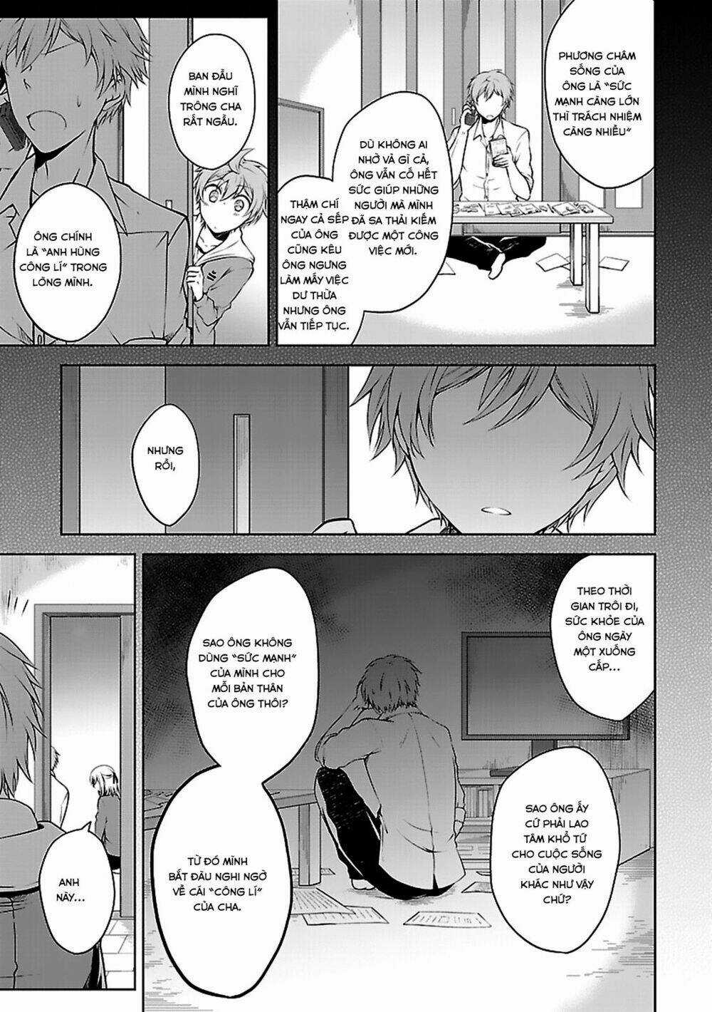 Hensokukei Quadrangle Chapter 9 trang 8