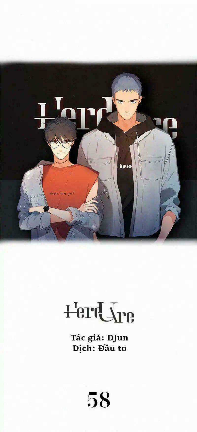 Here U Are Chapter 58 trang 0