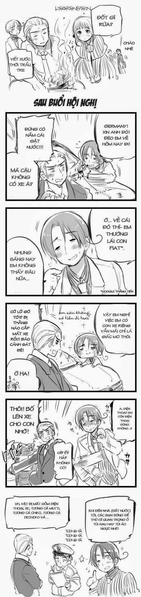 Hetalia World ☆ Stars Chapter 1 trang 4