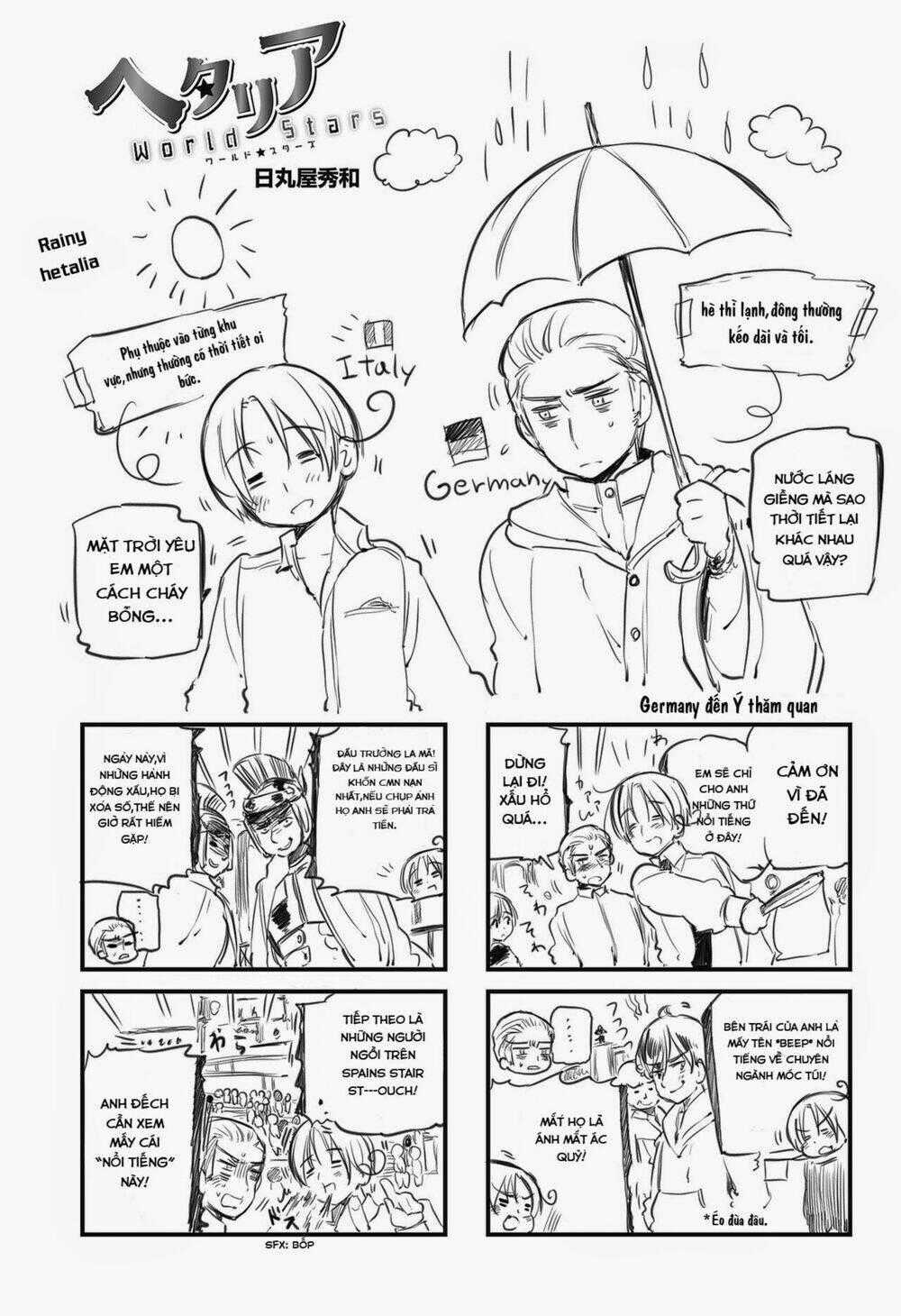 Hetalia World ☆ Stars Chapter 3 trang 0