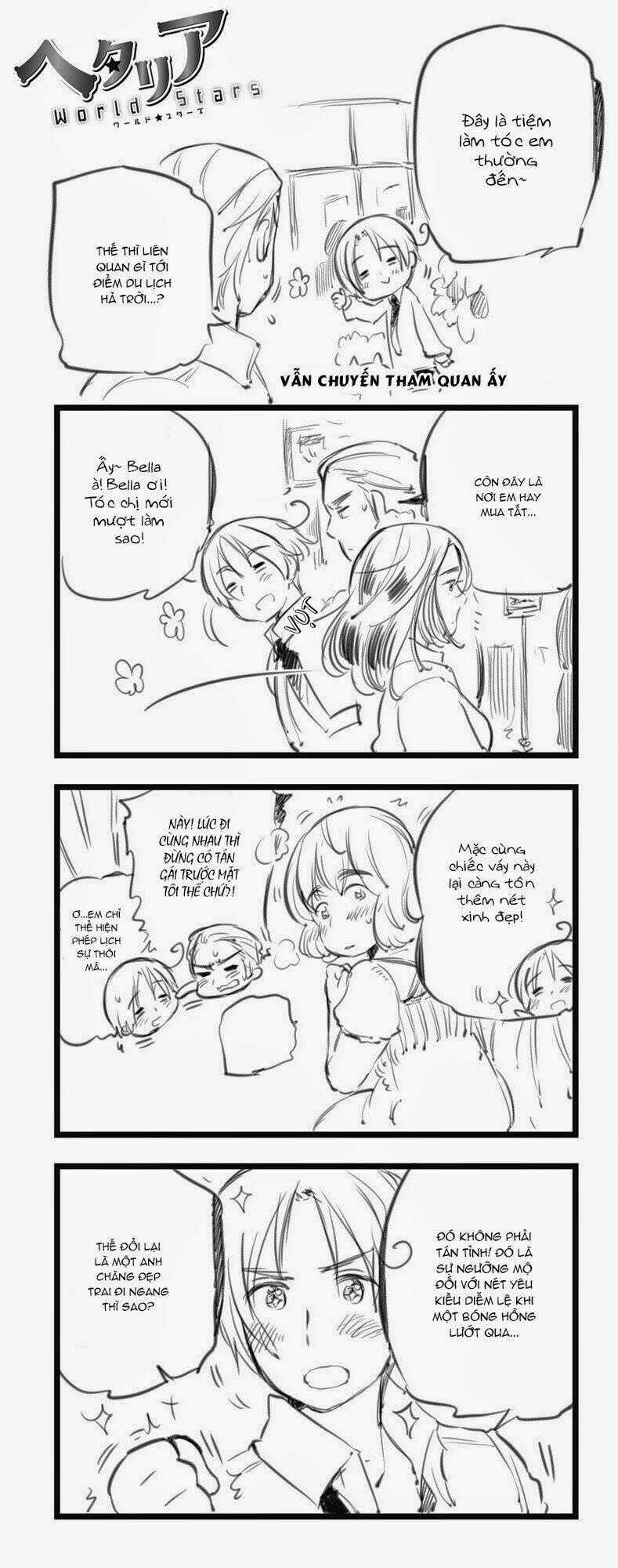 Hetalia World ☆ Stars Chapter 4 trang 0