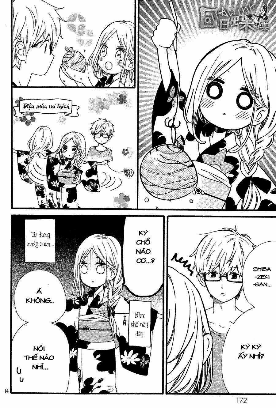 Hibi Chouchou Chapter 58 trang 14