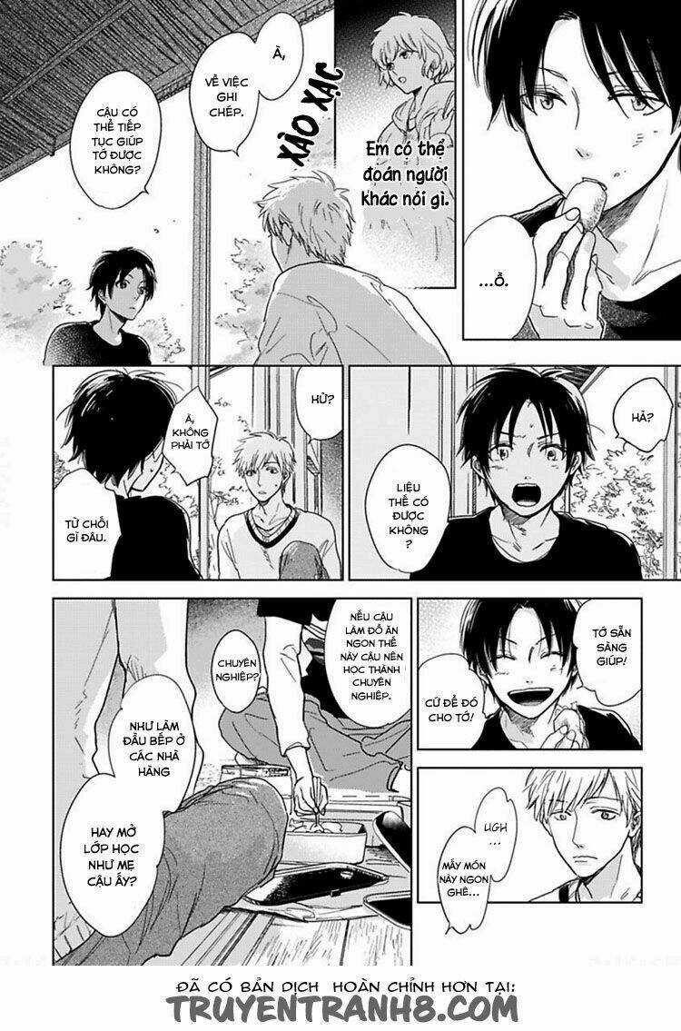 Hidamari Ga Kikoeru - Vol 2: The Theory Of Happiness Chapter 2 trang 34