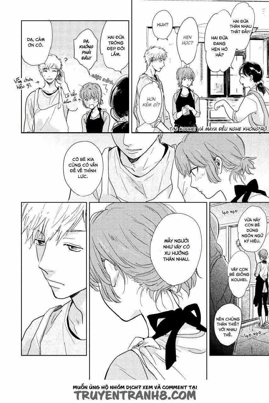 Hidamari Ga Kikoeru - Vol 2: The Theory Of Happiness Chapter 3 trang 11