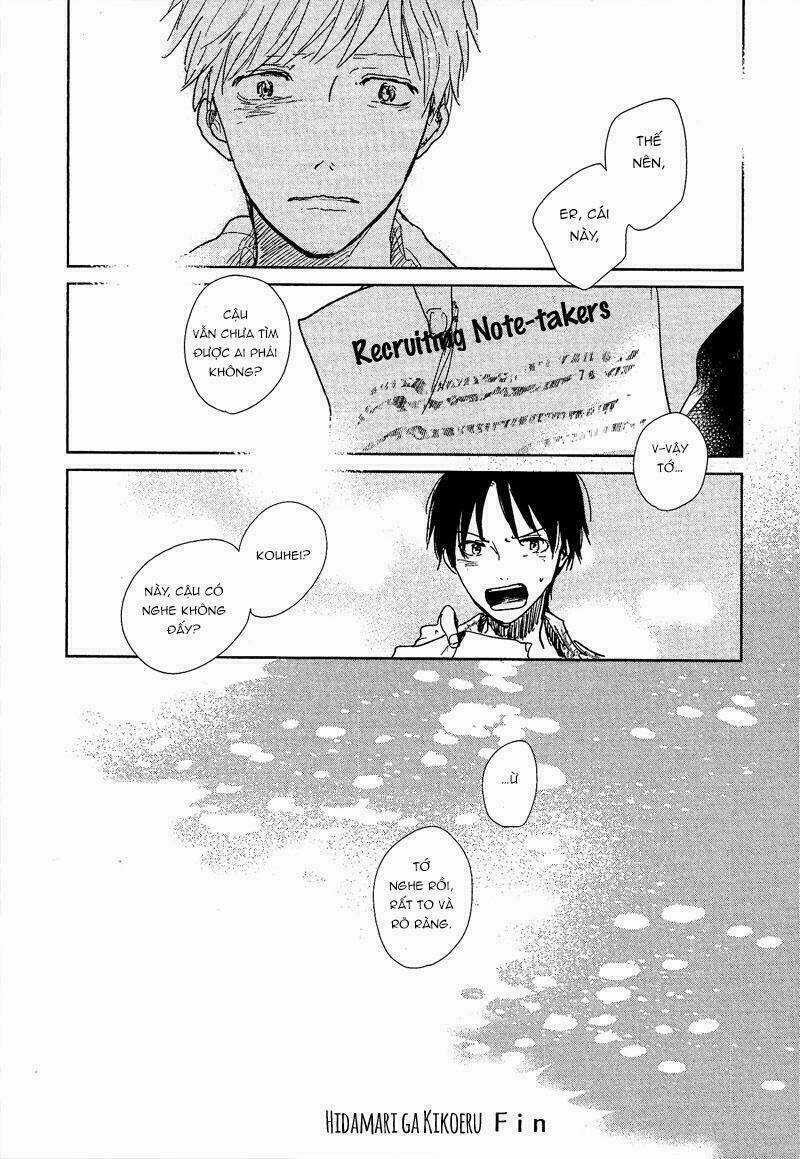 Hidamari Ga Kikoeru - Vol 2: The Theory Of Happiness Chapter 5 trang 34