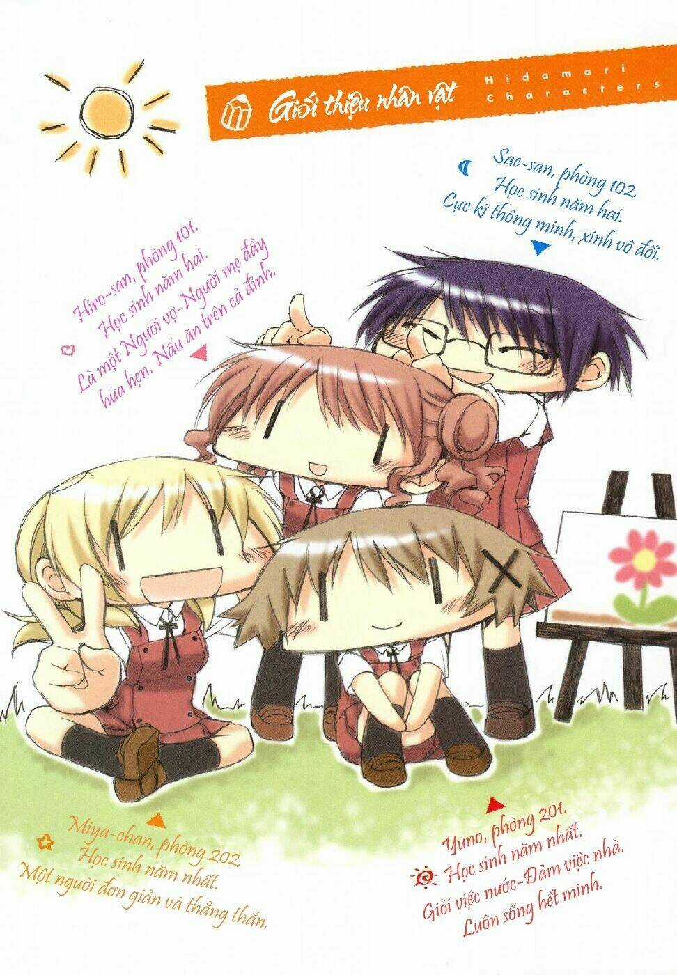 Hidamari Sketch Chapter 0 trang 5