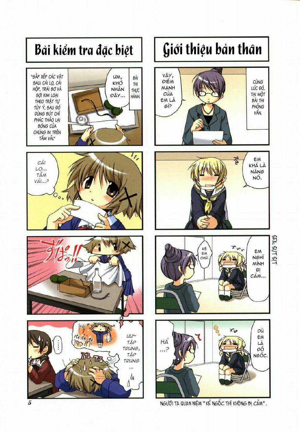 Hidamari Sketch Chapter 0 trang 8