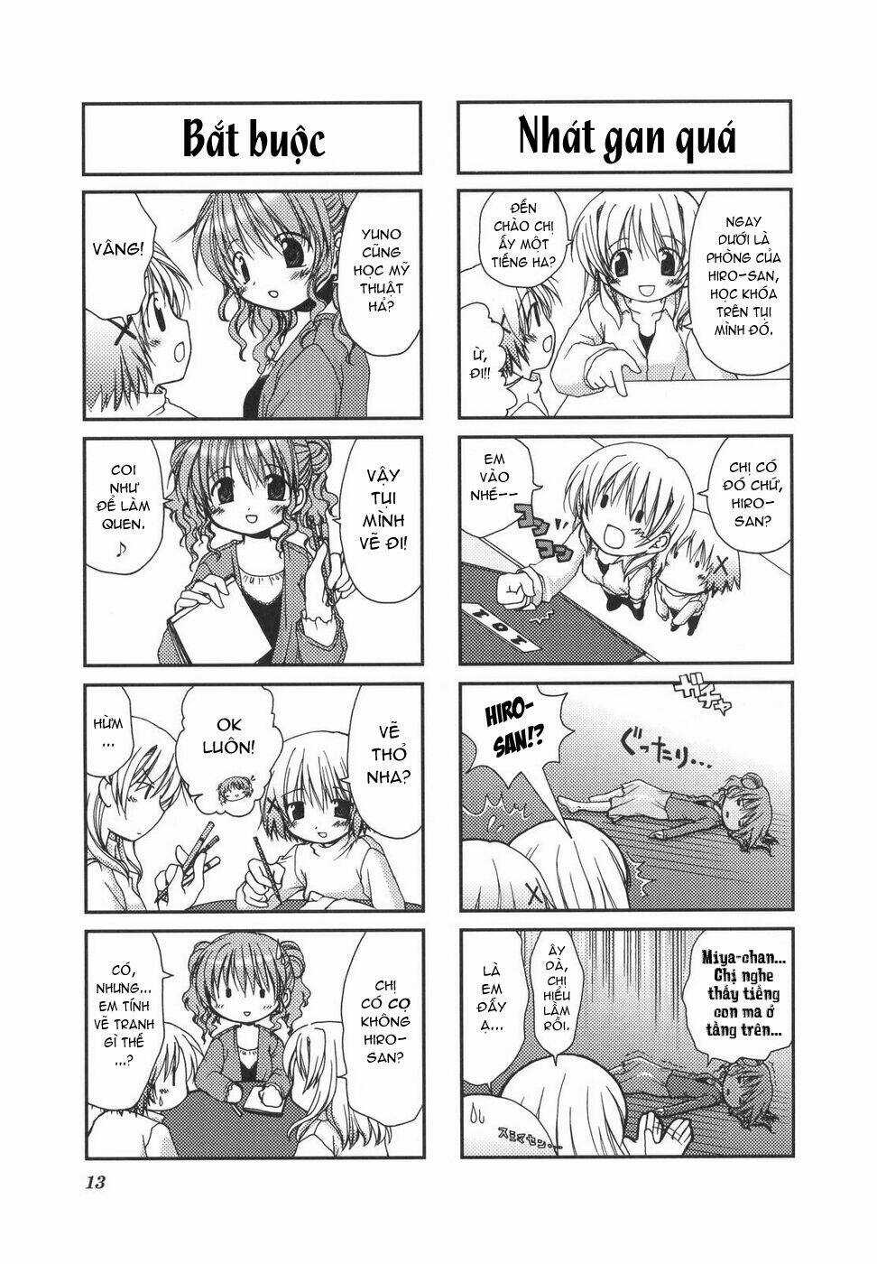 Hidamari Sketch Chapter 1 trang 4