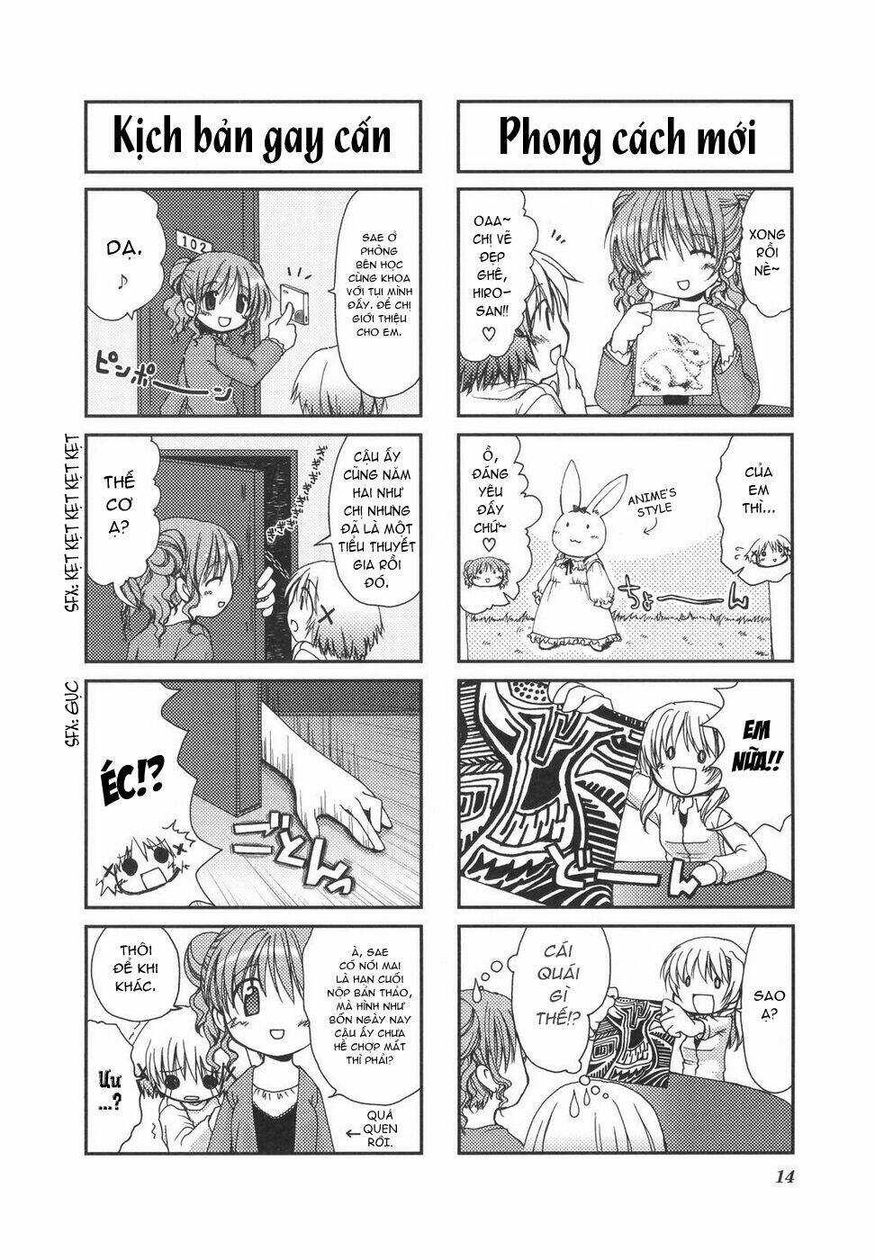 Hidamari Sketch Chapter 1 trang 5